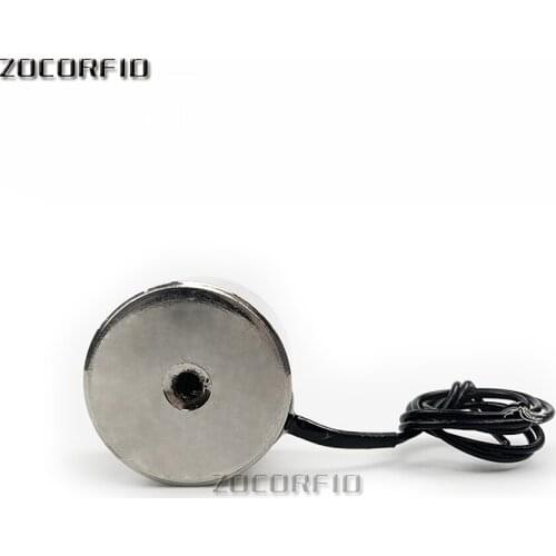 5pcs)LS-P34-25 Holding Electric Magnet Lifting 3KG Solenoid Sucker Electromagnet DC 6V 12V 24V Non-standard custom