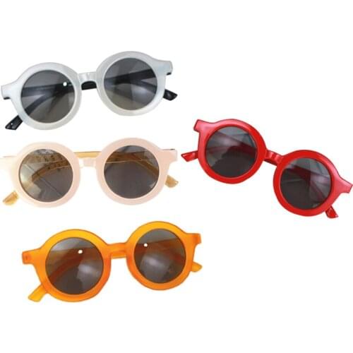 6 Colors Toddler Kid Sunglasses Boy Girl Solid Leopard Fashion Sun Glasses Kid Eyeglasses Beach Eyewear