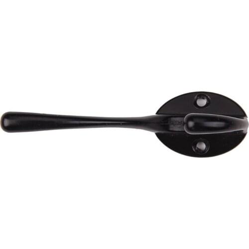 9 Pack Coat Hooks Wall HooksHeavy Duty Wall Mounted for Hat Hardware Dual Prong Retro Coat Hanger with 20 Screws（Black/Gold