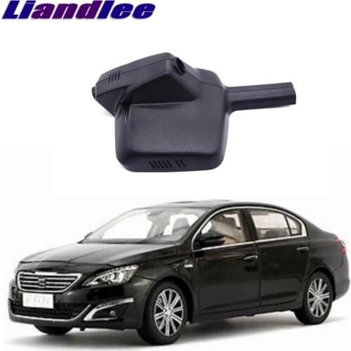 Liandlee For Peugeot 408 2010~2018 Car Road Record WiFi DVR Dash Camera Driving Video Recorder