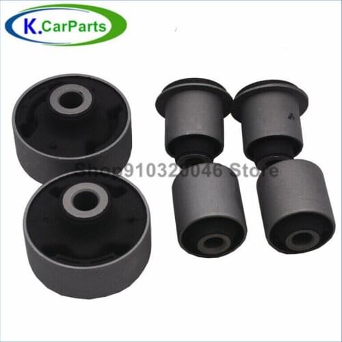 6pcs 51391-SDA-A03 51391SDAA03 Great Front Lower Control Arm Inner & Outer Bushing Kit for Honda Accord TL TSX