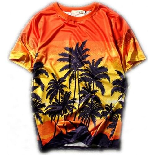 Kpop Bantan Boys Same Cotton Tshirt Tee BIGBANG GD Short Sleeve Fashion Hawaii Summer Tops