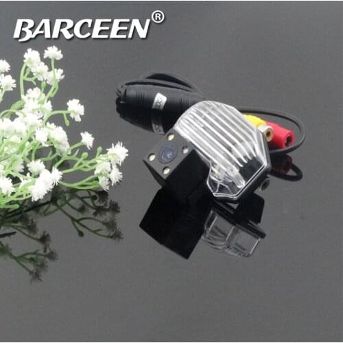 Glass lens material for Toyota Corolla2007-2012 For BYD G3/L3/G6 car rear view camera bring 4 led and shock-proof