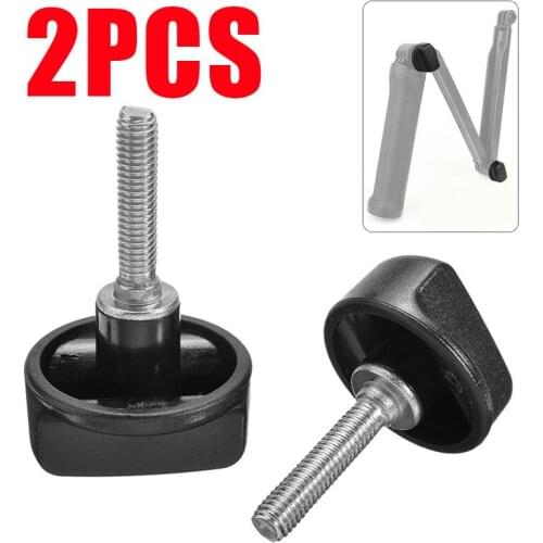 MAYITR 2pc High Quality Tripod Thumb Screw Grip Tripod Bracket Replacement Thumb Screws Repair Accessories
