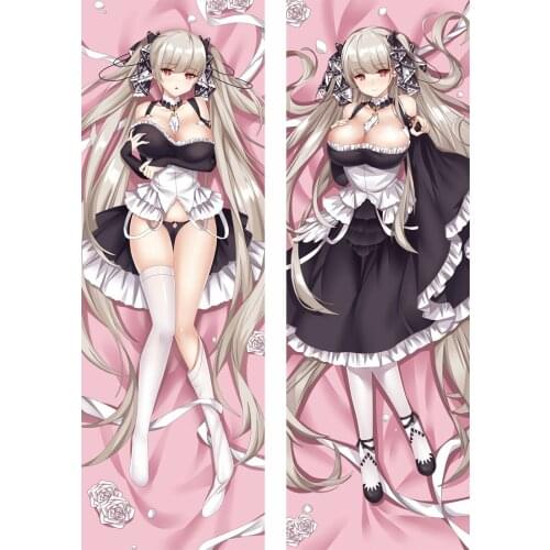 Newly Design Anime Game HMS Formidable Azur Lane Sexy Cute Hugging Body Dakimakura Pillow Case Otaku Cartoon Pillow Cushion