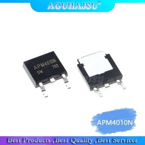 10PCS APM4010N TO-252 APM4010 4010N TO252 SMD LCD high voltage power supply board commonly used field effect patch tube