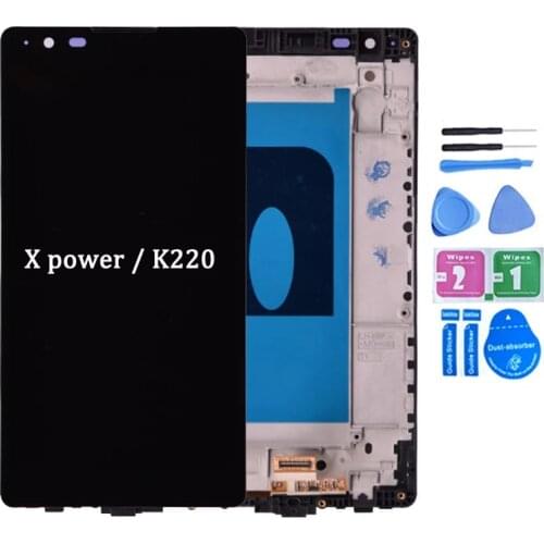 Original For LG X Power K220DS K220 LCD Display with Touch Screen Digitizer Assembly With Frame free shipping