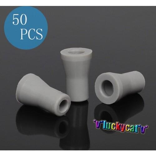 Dental Product Oral SE Saliva Ejector Replacement Rubber Valve Snap Tip Adapter 50pcs