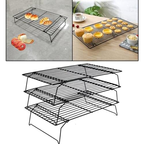 Cake Cooling Rack for Baking Pan Oven Roasting Cooking Grilling BBQ Dry Cooler