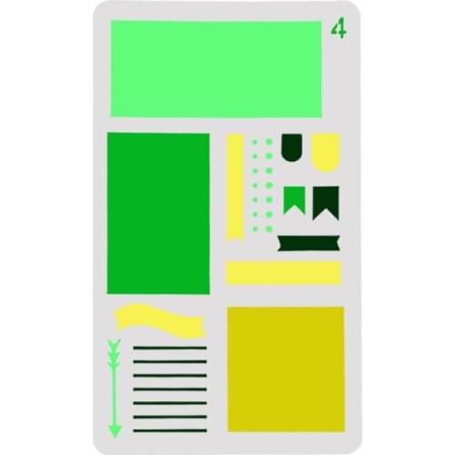 Frame Layering Stencils for Diy scrapbook/photo album Decorative Embossing coloring,painting stencil,home decor