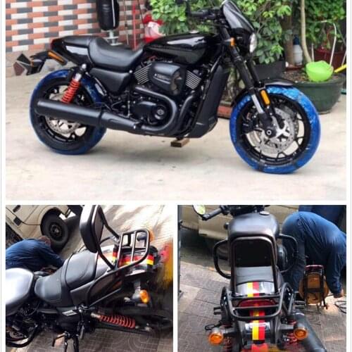 Motorcycle Rear tailstock luggage rack passenger backrest For Harley Edelson street rod 750 2017-2019