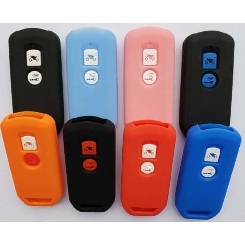 Protective Silicon Key Case For Honda X ADV SH 125 150 300 Forza 125 300 PCX150 2018 Motorcycle Scooter 2 Button Smart Key