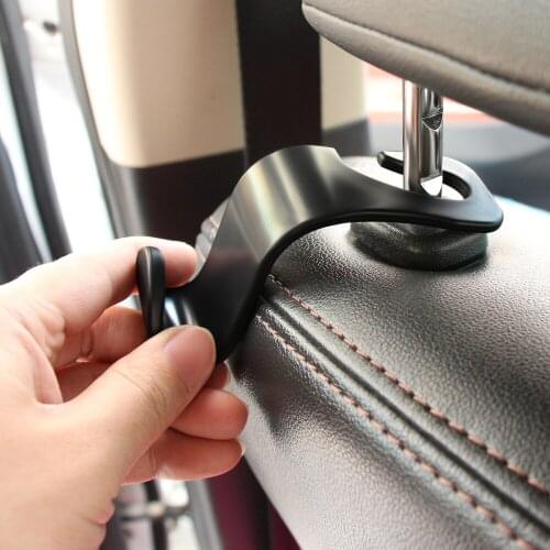 1pcs Universal Car Seat Back Hook Clip Car Accessories For Subaru Forester XV mitsubishi asx outlander honda civic mazda 2