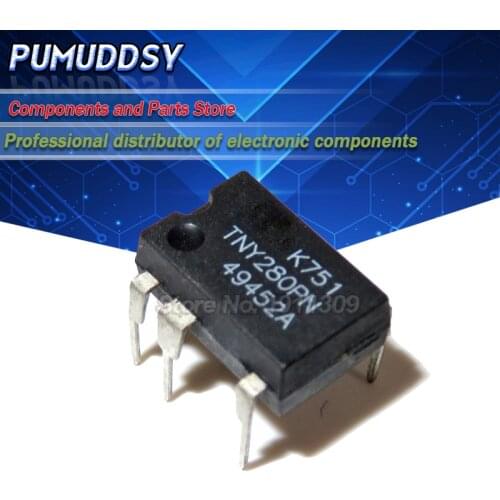 10PCS TNY280PN TNY280 280PN 280 DIP7 new and IC