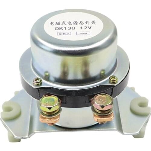 12V 300A DK138 Car Total Power Switch Relay Excavator Relay For Construction Machinery Vehicles Car