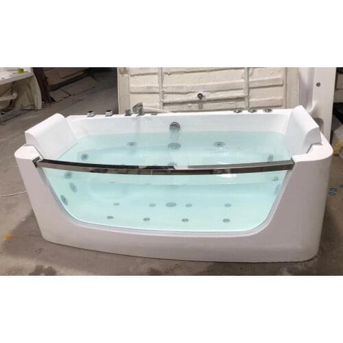 1750mm Long Surfing Whirlpool Bathtub Acrylic Hydromassage Bubble Tub NS1601B