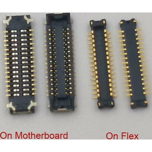 2pcs LCD Display FPC Connector On Board For Xiaomi Redmi 7A 6 6A 5A 3 3S 4X 4A Hongmi C3 4PRO 4 Pro Touch Screen Flex Plug 30pin