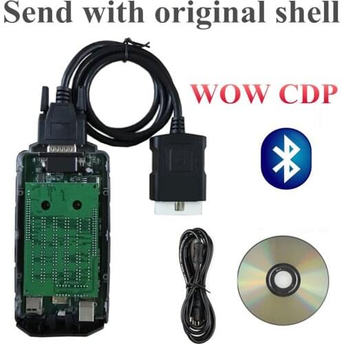 WOW CDP 2021 vd ds150e cdp pro with bluetooth v5.00812/ 2017.R3 keygen on cd for delphis obd2 car truck diagnost scanner tool