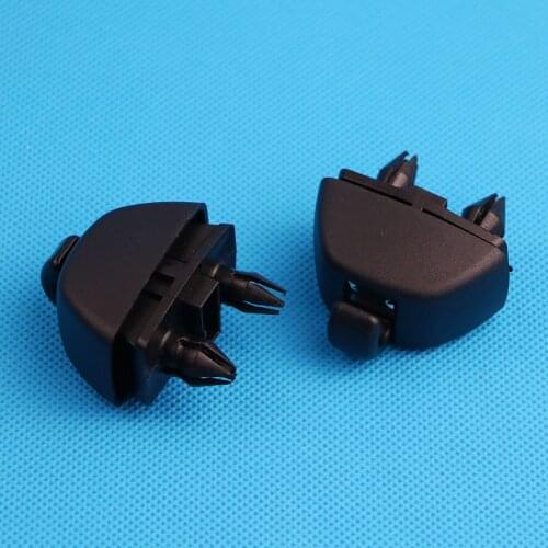 4G0857562 Black Plastic Sun Visor Clip Hook Holder OEM For Audi A4 A6 A8 E-Tron Polo Passat Octavia Rapid