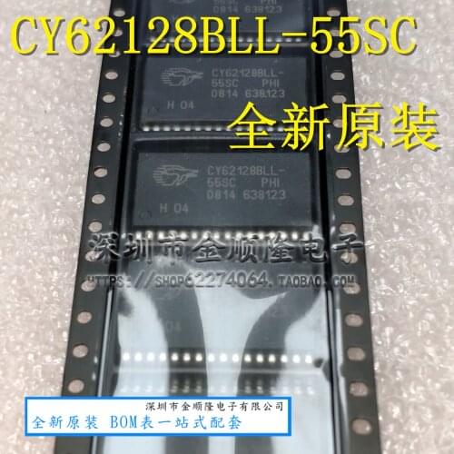 5pieces CY62128BLL 55SC 128K x 8 Static RAM FLASH