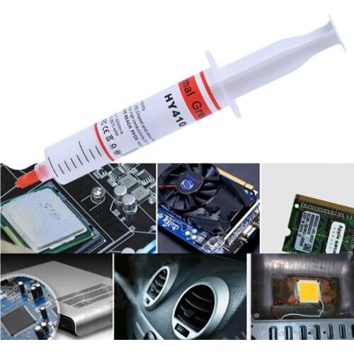 30G HY410-TU20 White Thermal Grease CPU Chipset Cooling Compound Silicone Paste