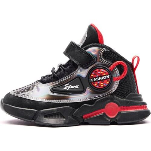 NoEnName_Nul Children Sports Shoes Spring Boys Girls Shoes Brand Baby Toddler Leather Casual Shoes Fashion Kids Sneakers Size-37