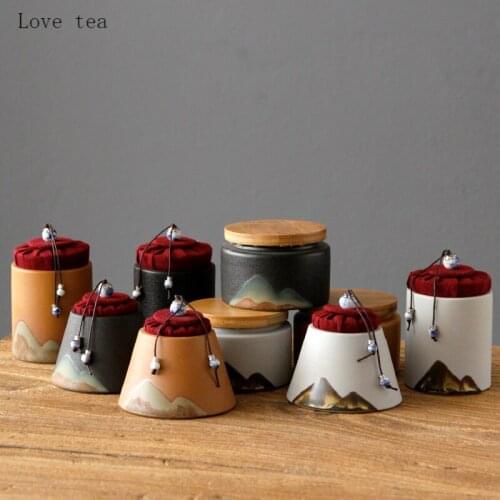 Stoneware teapot household ceramic teapot small tea box portable mini travel ceramic sealed pot