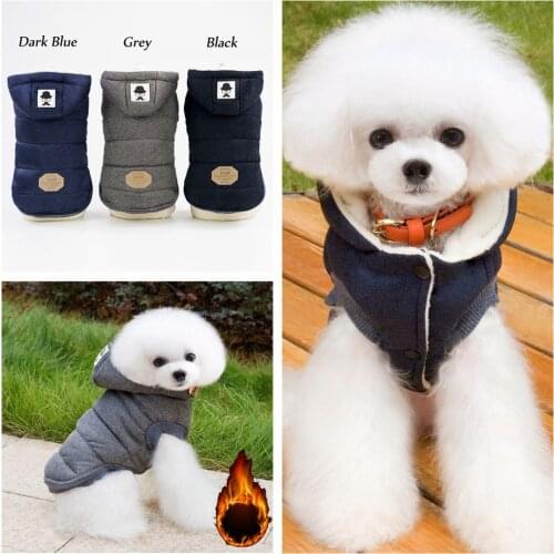 Dog Clothes For Small Medium Large Dogs Winter Pet Clothes Hoodie Warm Soft Dog Costume Coat Jacket Chihuahua Ropa Para Perro