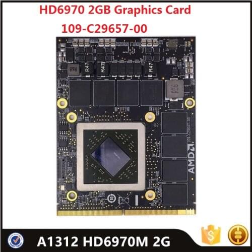 HD6970 HD6970M HD 6970M 2GB Video Card For iMac 27" A1312 VGA Graphic Card AMD 2011 Year 109-C29657-10 661-5969 New HD 6970