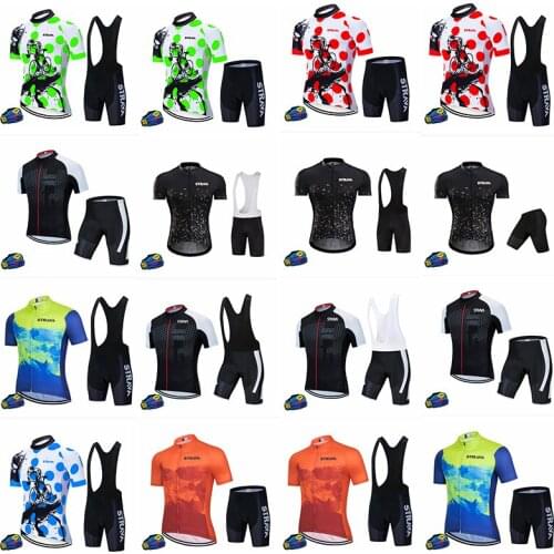Pro Team Cycling Jersey 2021 Men Summer Bicycle Jersey Racing Sport STRAVA Bike Jersey Breathable Cycling Shirt Downhill Shirt