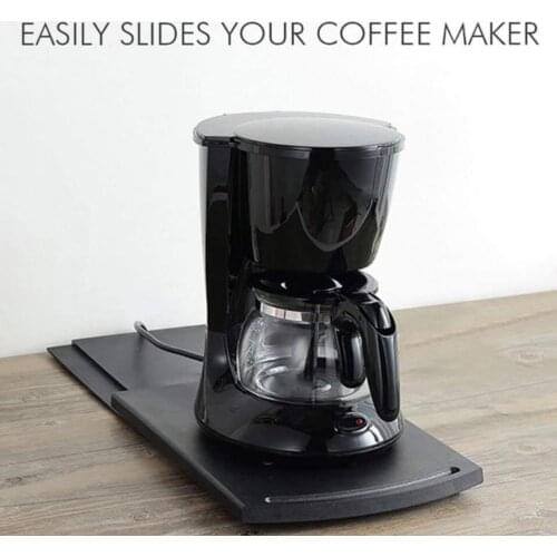 Stretchable Coffee Machine Mat Kitchen Sliding Coffee Tray Multifunctional Sliding Tray For Coffee Machines Blenders