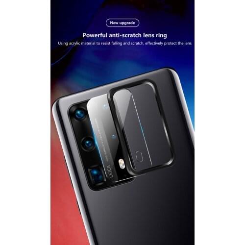 Rear Camera Ring Metal Toughened Protection film For HUAWEI P40 Type Color Black/Blue/Grey/Silver