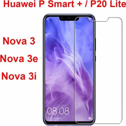 Tempered Glass For huawei nova 3i 3E Screen Protector For nova 3 3i 3e p20 lite Phone Film For Huawei Nova 3i P Smart + Glass