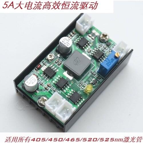 08 03 05 07 0A 3-5W 445nm Blue Light 12V Buck Constant Current Drive Circuit TTL Modulation