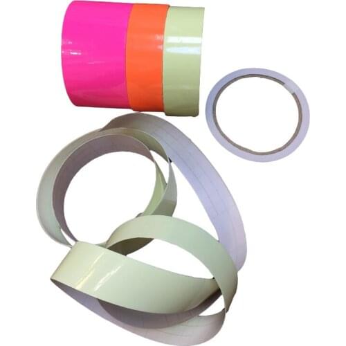 2CM*1M Luminous Tape Self-adhesive Stage Striking Warning Safety Tapes Light Glowing At Night
