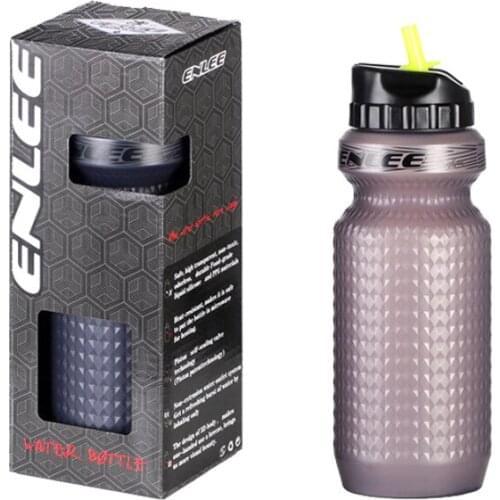 650ml Cycling Water Bottle Bicycle kettle Leak-proof Squeezable Taste-free BPA-free Plastic Camping Hiking Outdoor Sports