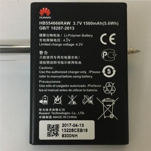 For Huawei E5375 Battery 1500mAh HB554666RAW Battery Replacement for Huawei E5375 E5330 E5336 E5372 EC5377 smartphone