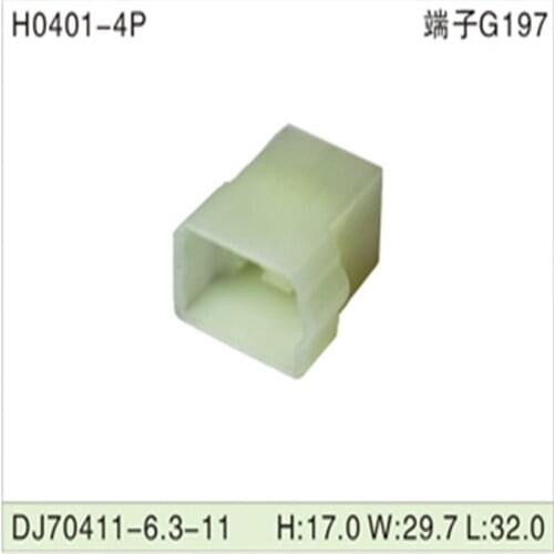 Free shipping 500pcsDJ70411-6.3-11 4Pin 6.3mm AMP Car Electrical Wire Connectors for VW,BMW,Audi,Toyota,NISSAN AND other