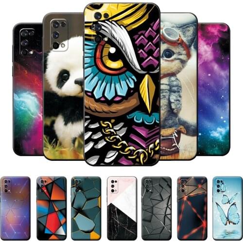 Case For Oppo Realme 7 Pro Case Cover For Oppo Realme 7 Pro Protective Phone Bumper Cool Owl Soft TPU Silicon 6.4 on Realme 7Pro