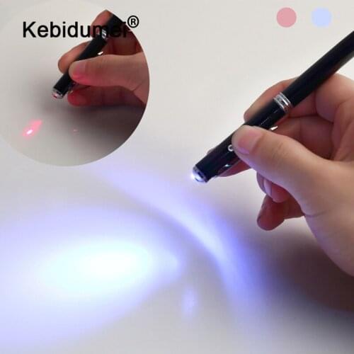 Kebidumei Durable 4 in 1 Laser Pointer for iPhone for Tablets LED Torch Touch Screen Stylus Ball Pen For capacitive touch screen