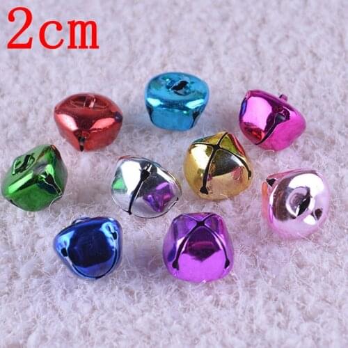 100pcs Wholesale free shipping multicolor bells. 20 mm pet accessories/Christmas decorations 031001009.1