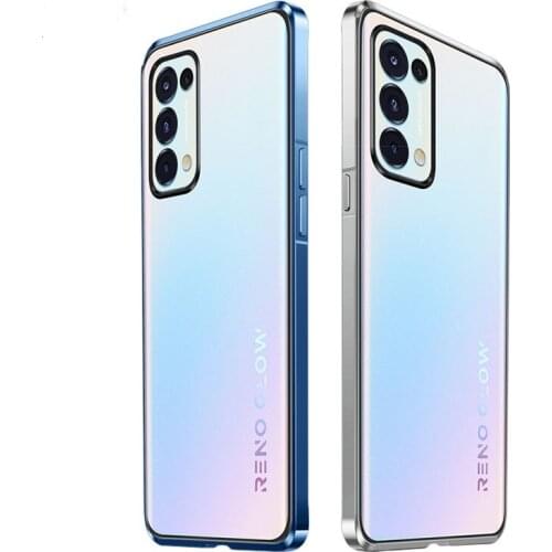 Metal Bumper Phone Case For Vivo S9 Case Armor shockproof Aluminum Cover For Vivo S9 Metal Frame Protection Tempered Glass Coque