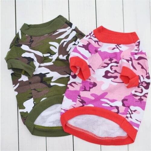 New Popular Pet Dog Clothes For Dogs Summer Clothes Chihuahua Puppy Clothing Shirt Winter Warm Vest Printed Ropa Para Perro