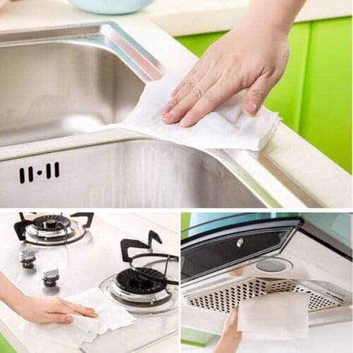 Disposable Electrostatic Dust Removal Mop Paper Home Kitchen Bathroom Cleaning Cloth Replacement Mop Head Cloth