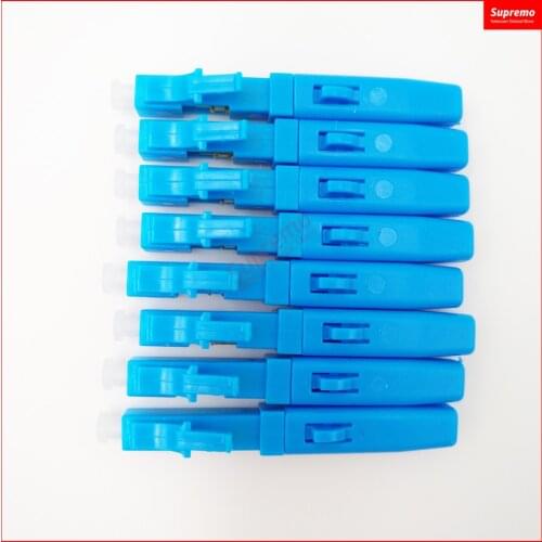 FTTH LC UPC Optical Fiber Cable Quick Connector Fast Cold Connection Adapter for Telecommunication LC UPC