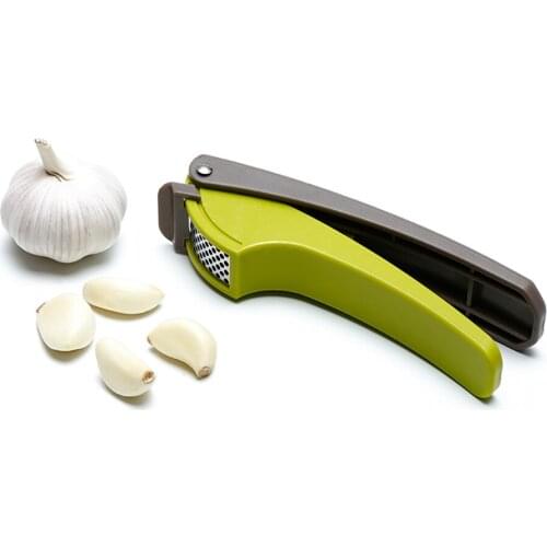Garlic Press Stainless Kitchen Press Squeezer Ginger Garlic Household Manual Garlic Press Device Cooking Accessories