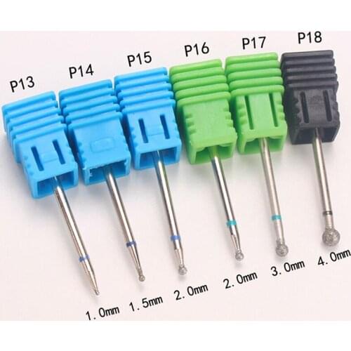 Nail Sanding Head Nail Drill Bits Electric Manicure Head Replacement Device For Manicure Polishing Mill Cutter Nail Files