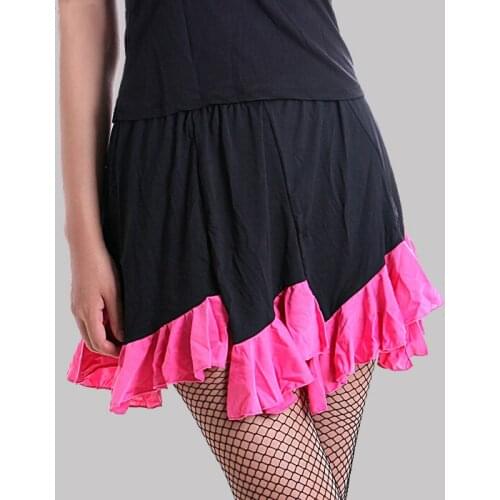 Free Shipping Women Latin Dance Skirt Girls Ballroom Salsa Dance Skirt Women Tutu Tango Dancing Dress Skirt Saia Social Costume