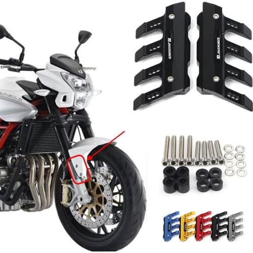 With Logo For Benelli huanglong BJ600GS Motorcycle Mudguard Front Fork Protector Guard Front Fender Anti-fall Slider Accessories