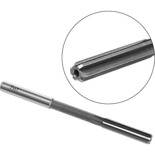 7mm HSS Straight Shank Chucking Reamer Machine Reamer Milling Cutter Tool